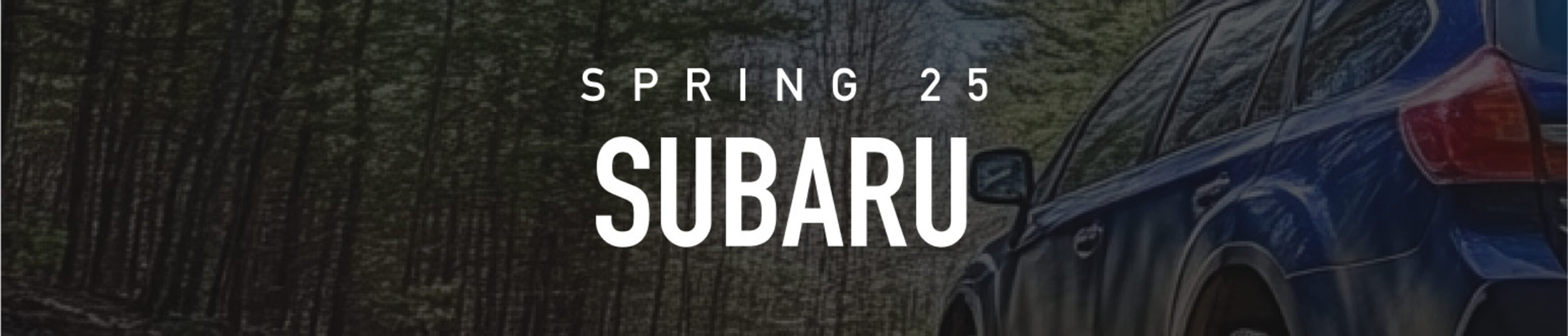 Spring 25 - Toyota / Subaru